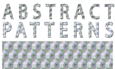 3 abstract patterns