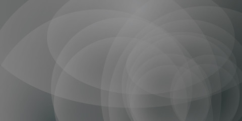 Abstract background with black and white circle