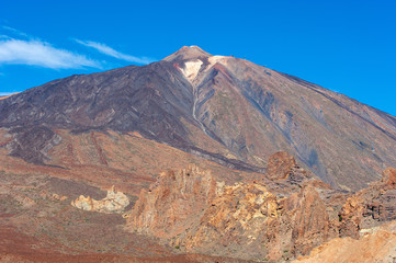 Top of volcano Teide