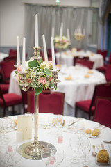 Décoration de table de mariage