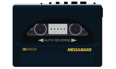 Obraz premium WALKMAN AUDIOCASSETTE
