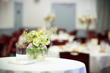Décoration de table de mariage