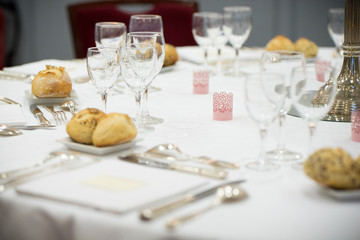 Décoration de table de mariage