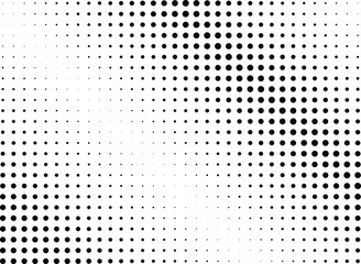 Abstract halftone dotted background. Monochrome pattern with dot and circles.  Vector modern futuristic texture for posters, sites, business cards, cover postcards, interior design, labels, stickers.