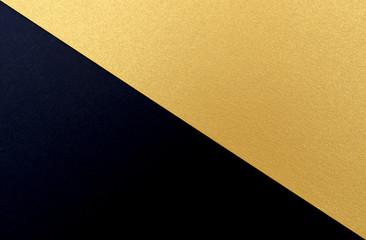 Yellow and black paper texture background. Place for text. Two tones. Background for presentation.
