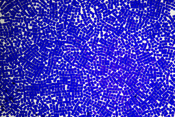 Polymeric dye. Colorant for plastics. Pigment in the granules.