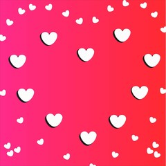 cute background of valentine