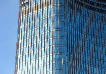 Fototapeta premium Windows of a multi-storey building