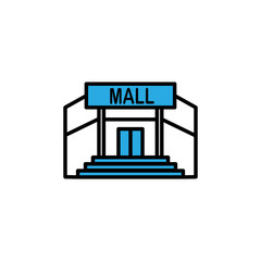 Vector mall icon