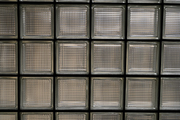 Glasbausteine als Wand