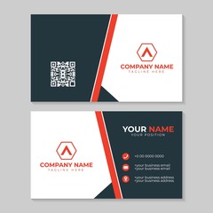 Corporate business card design template