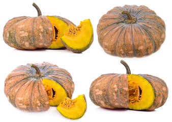 pumpkin isolated on white background.