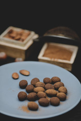 tasty fresh sweets on the table
