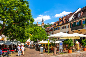 Marktplatz, Weinheim, Deutschland 
