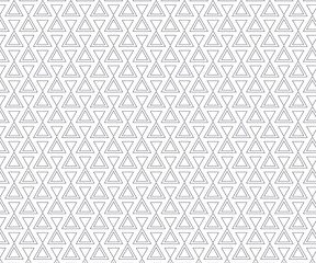 Repeating triangles shape vector pattern