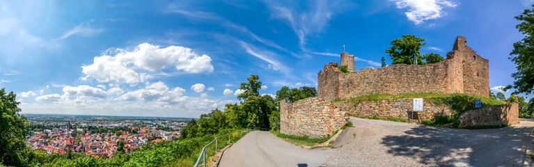 Burgruine Windeck, Weinheim, Deutschland 