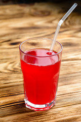 Fresh cranberry juice