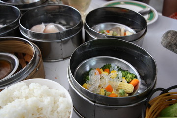 cooking in a pan