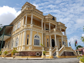  The Palácio Rio Negro was built in 1910 by the German rubber dealer Waldemar Scholz as a...