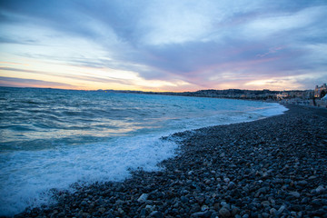 Die schönen gegenden von Südfrankreich, Strand, Meer, einfach wunderschön, Wellen