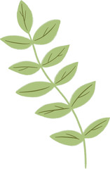 St.Valentine's Day illustration for clipart and holiday postcard. Hand painted illustration on the white isolated background.