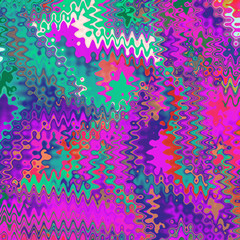 An abstract wavy psychedelic background image.