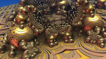 Fractal Metal Elements