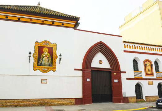 Convento de las Minimas en Triana Sevilla. Situado en la calle Pages del Corro es un convento de monjas de clausura.