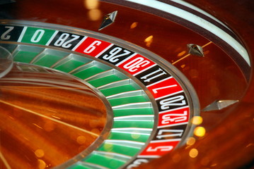 roulette at the casino