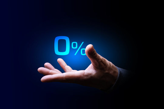 mano, risparmio, zero percento