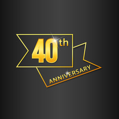 Gold 40 Years anniversary celebration