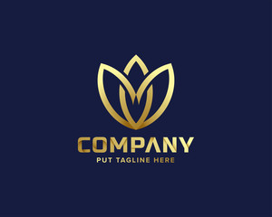 Beauty feminine logo for company