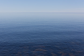 coast of the Baltic sea in a winter season.