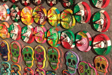 Fototapeta premium artesania tipica mexico caribe quintana roo