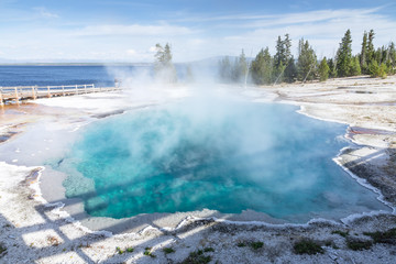 Black Pool at Yellowstone National Park