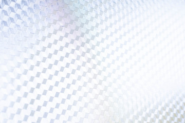 Reflective metal surface. Reflective metal with diamond shaped triangles