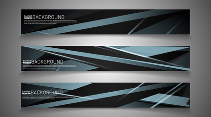 Set banner background for your design. vector graphic design illustration. suitable for your background design