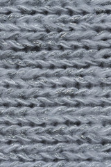 White and gray realistic knit texture  pattern.  background for banner, site, card, wallpaper.