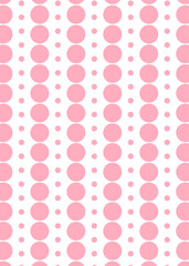 水玉のテキスタイル背景素材