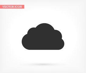 Downloading vector icon , lorem ipsum Flat design