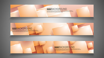 Set banner background for your design. vector graphic design illustration. suitable for your background design