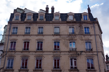 immeubles dans le quartier de Chateaucreux a Saint-Etienne
