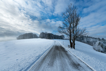 Fototapeta premium Mostviertel in winter