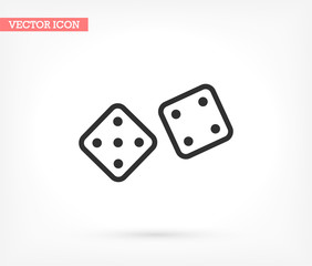 Settings vector icon , lorem ipsum Flat design