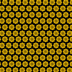 Seamless black and gold vintage art deco background