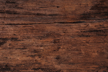 Old wooden boards texture, retro. Antique wood table and floor surface. Vintage desk structure wallpaper. Rustic wood plank background - copy space, banner.
