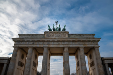 Bradenburger Tor of the city of Berlin, Germany