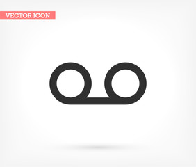Fototapeta premium Play the film vector icon , lorem ipsum Flat design