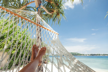 Hammoch at the beach