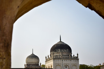 Seven Tombs of Hyderabad, India Sultan Quli Qutb Mulk's tomb was built in 1543